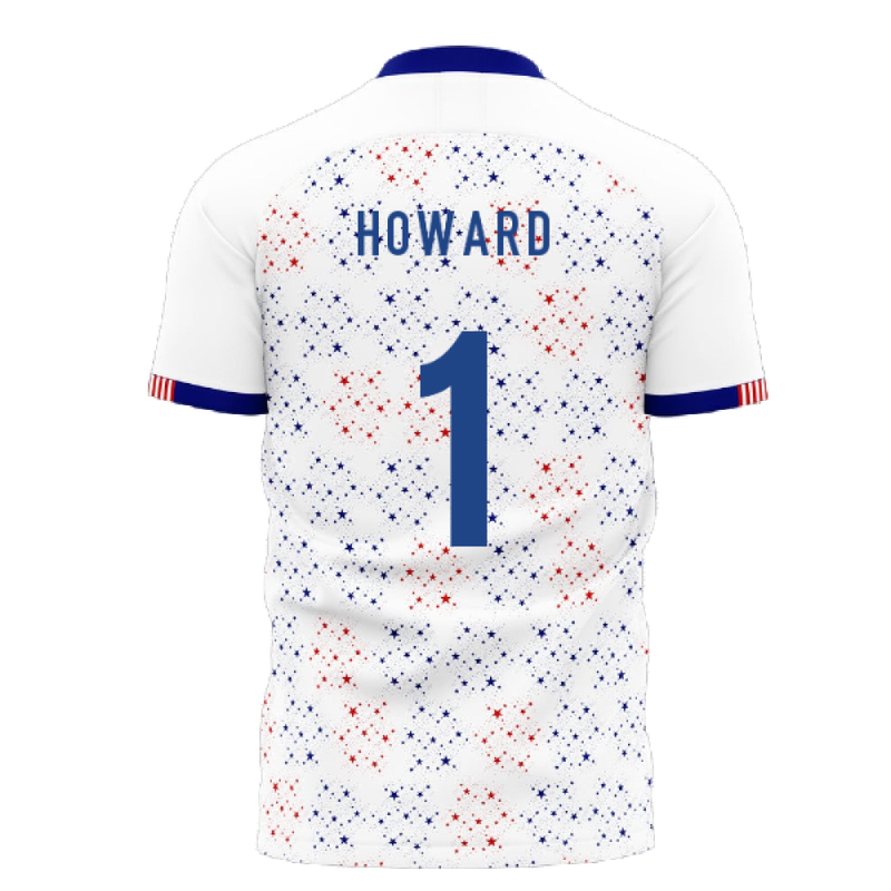 United States 2023-2024 Home Concept Football Kit (Libero) (HOWARD 1)