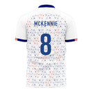 United States 2023-2024 Home Concept Football Kit (Libero) (MCKENNIE 8)