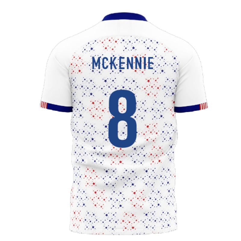 United States 2023-2024 Home Concept Football Kit (Libero) (MCKENNIE 8)
