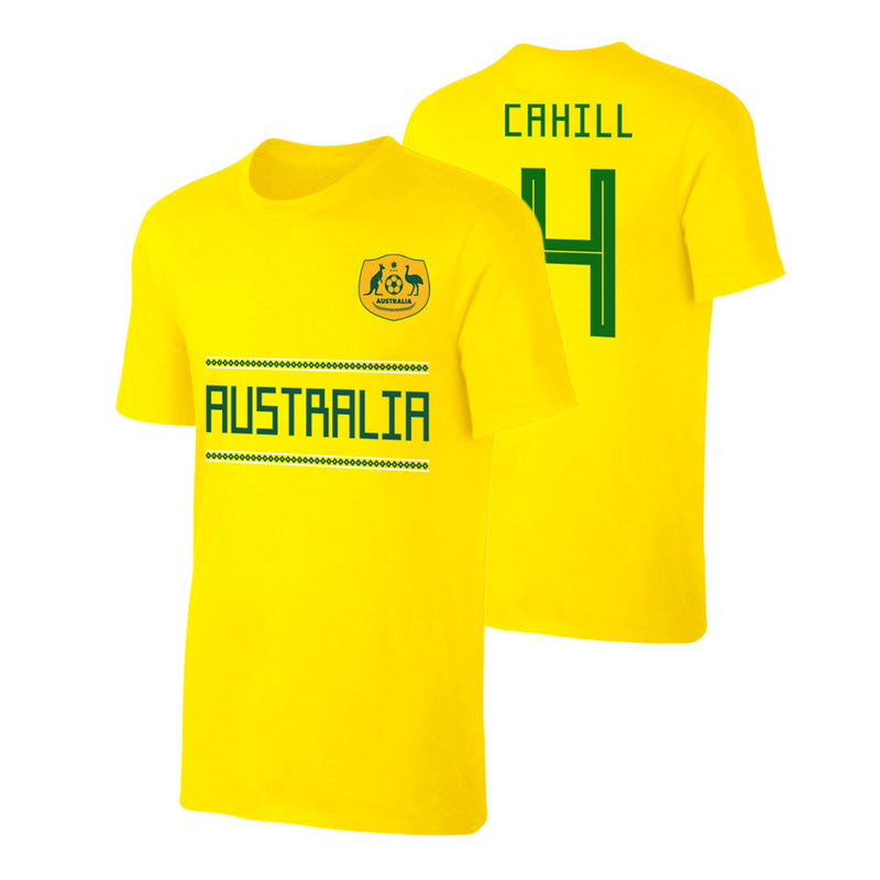 Australia WC2018 'Qualifiers' t-shirt CAHILL - Yellow