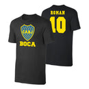 Boca Juniors 'Emblem' t-shirt ROMAN - Black