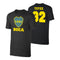 Boca Juniors 'Emblem' t-shirt TEVEZ - Black
