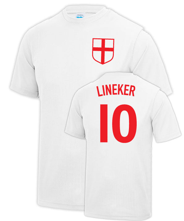 Gary Lineker England Fancy Dress Football T Shirt
