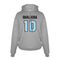 Maradona 'No.10' footer with hood - Grey