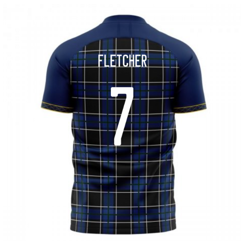 Scotland 2020-2021 Home Concept Football Kit (Libero) (Fletcher 7)