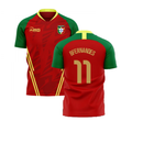 Portugal 2020-2021 Home Concept Football Kit (Airo) (B Fernandes 11)