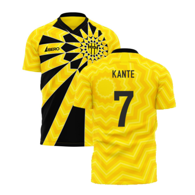 Al-Ittihad 2023-2024 Home Concept Football Kit (Libero) (Kante 7)