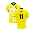 Al-Ittihad 2023-2024 Third Concept Football Kit (Libero) (Jota 11)