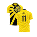 Al-Ittihad 2023-2024 Home Concept Football Kit (Libero) (Jota 11)