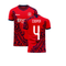 Aberdeen 2020-2021 Home Concept Football Kit (Libero) (COOPER 4)