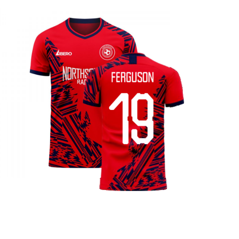 Aberdeen 2020-2021 Home Concept Football Kit (Libero) (Ferguson 19)