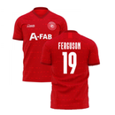 Aberdeen 2022-2023 Home Concept Football Kit (Airo) (FERGUSON 19)