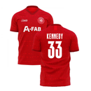 Aberdeen 2022-2023 Home Concept Football Kit (Airo) (KENNEDY 33)