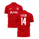 Aberdeen 2022-2023 Home Concept Football Kit (Airo) (TAYLOR 14)