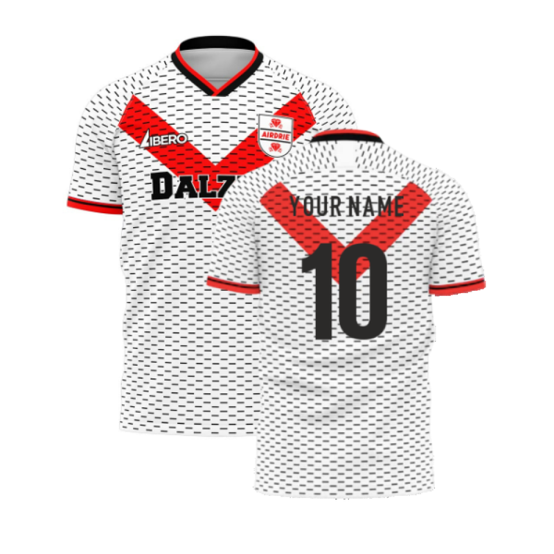 Airdrie 2023-2024 Home Concept Football Kit (Libero) (Your Name)