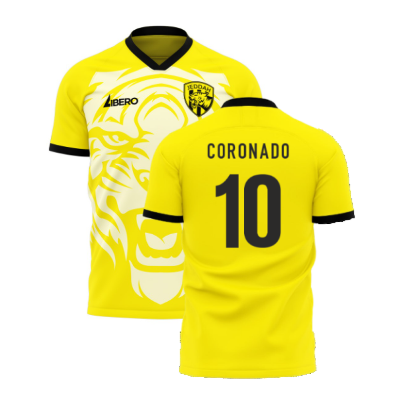 Al-Ittihad 2023-2024 Third Concept Football Kit (Libero) (Coronado 10)