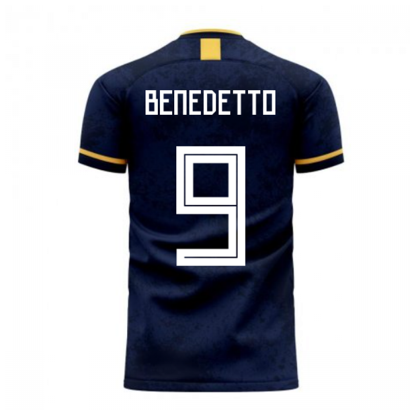 Argentina 2020-2021 Away Concept Football Kit (Libero) (BENEDETTO 9)