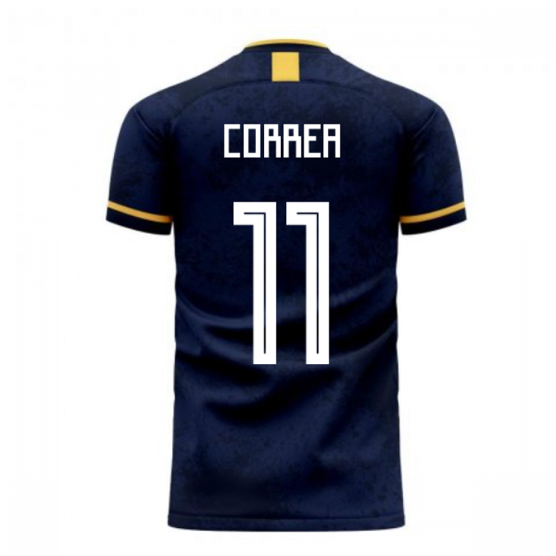 Argentina 2020-2021 Away Concept Football Kit (Libero) (CORREA 11)