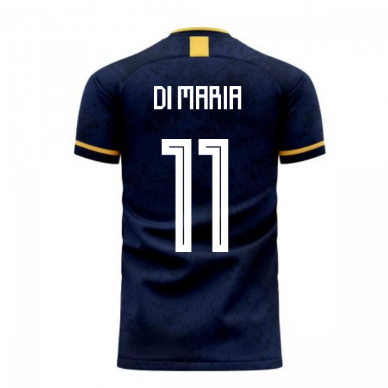 Argentina 2020-2021 Away Concept Football Kit (Libero) (DI MARIA 11)