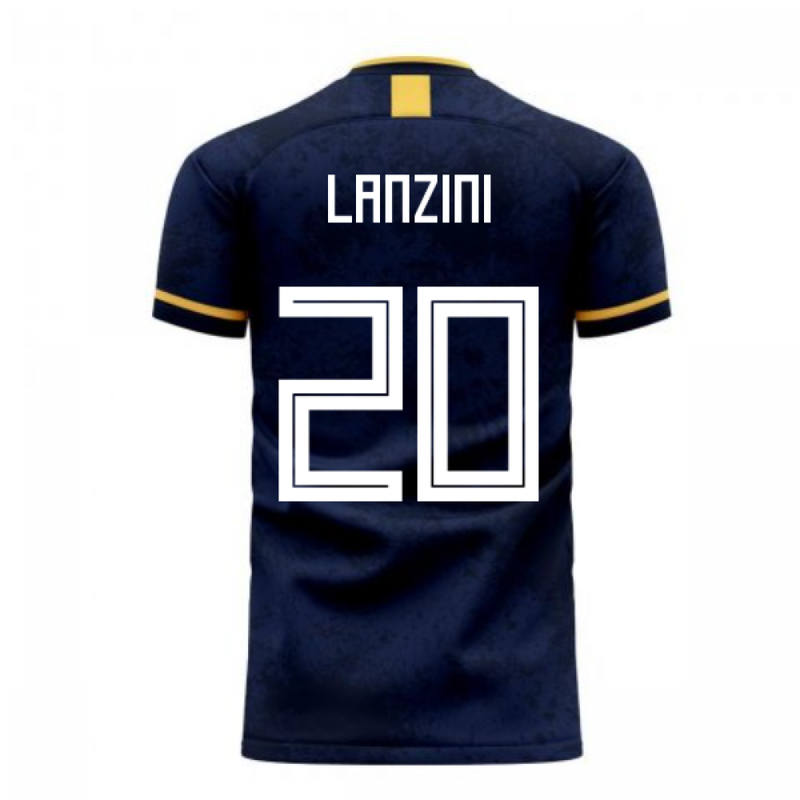 Argentina 2020-2021 Away Concept Football Kit (Libero) (LANZINI 20)