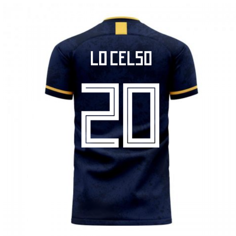 Argentina 2020-2021 Away Concept Football Kit (Libero) (LO CELSO 20)