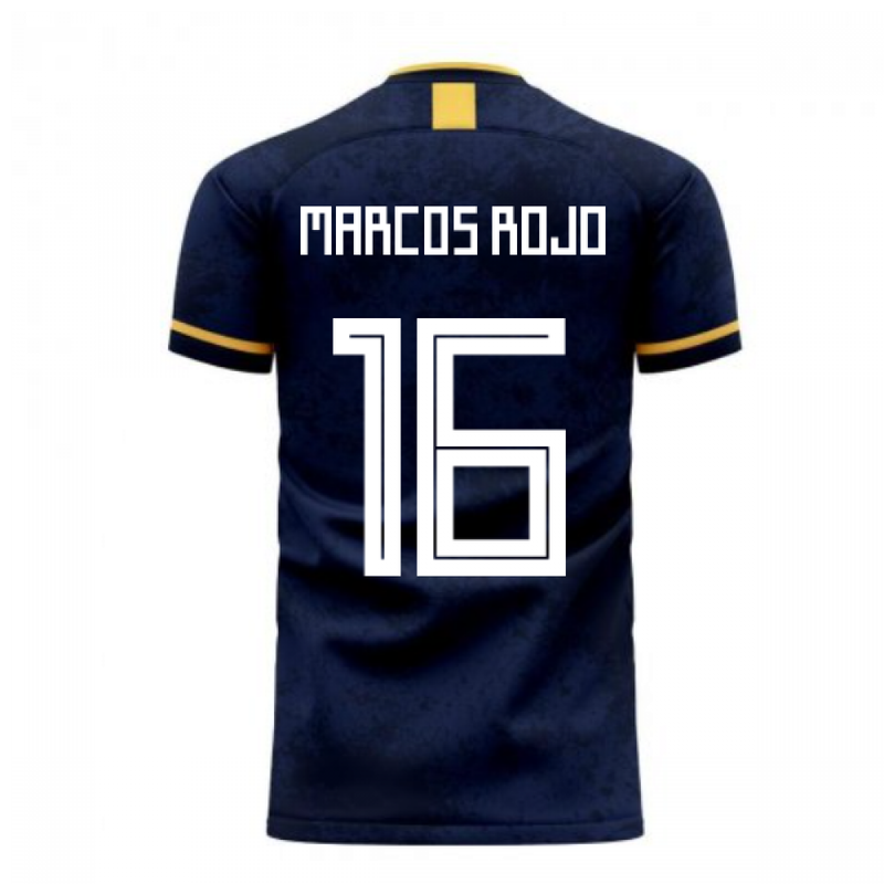 Argentina 2020-2021 Away Concept Football Kit (Libero) (MARCOS ROJO 16)