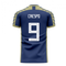 Argentina 2020-2021 Away Concept Football Kit (Viper) (CRESPO 9)