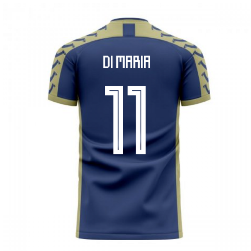 Argentina 2020-2021 Away Concept Football Kit (Viper) (DI MARIA 11)