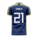 Argentina 2020-2021 Away Concept Football Kit (Viper) (DYBALA 21)