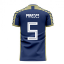 Argentina 2020-2021 Away Concept Football Kit (Viper) (PAREDES 5)