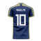 Argentina 2020-2021 Away Concept Football Kit (Viper) (RIQUELME 10)