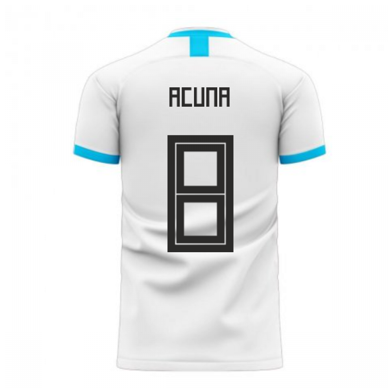 Argentina 2020-2021 Home Concept Football Kit (Libero) (ACUNA 8)