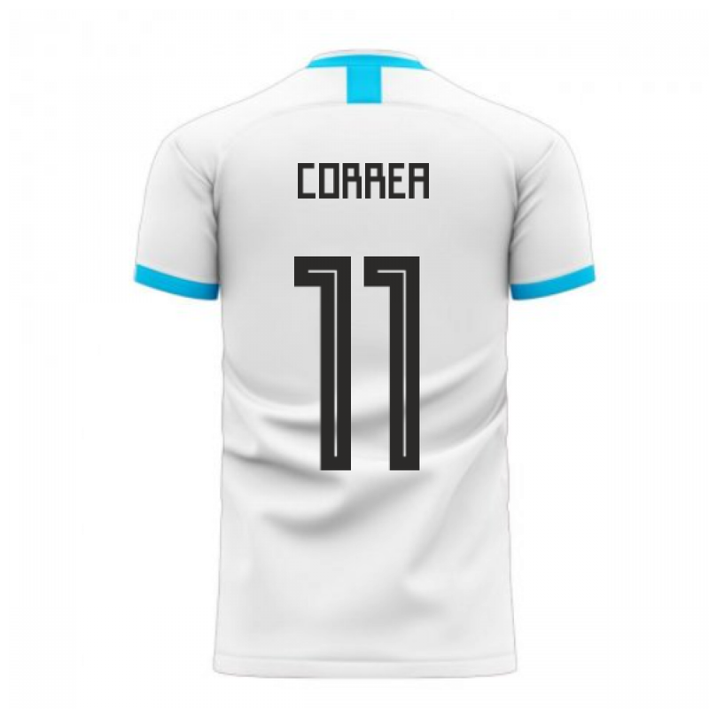Argentina 2020-2021 Home Concept Football Kit (Libero) (CORREA 11)
