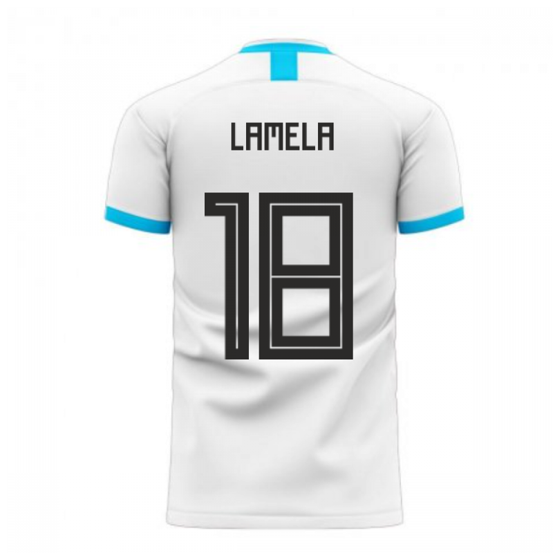 Argentina 2020-2021 Home Concept Football Kit (Libero) (LAMELA 18)