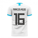 Argentina 2020-2021 Home Concept Football Kit (Libero) (MARCOS ROJO 16)