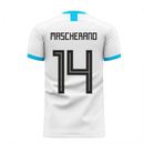 Argentina 2020-2021 Home Concept Football Kit (Libero) (MASCHERANO 14)