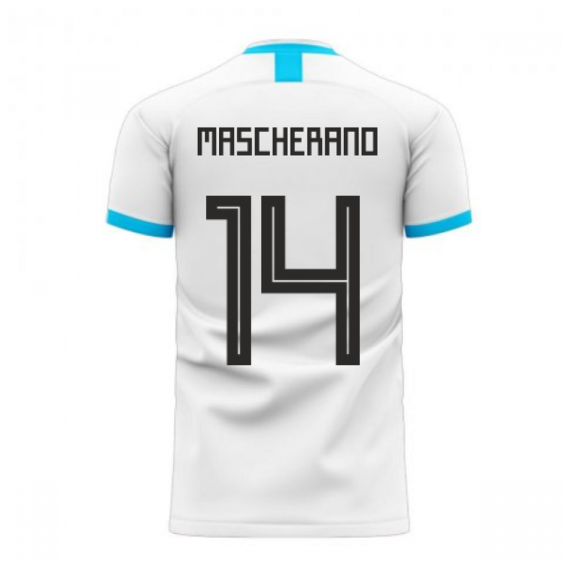 Argentina 2020-2021 Home Concept Football Kit (Libero) (MASCHERANO 14)