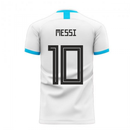 Argentina 2020-2021 Home Concept Football Kit (Libero) (MESSI 10)