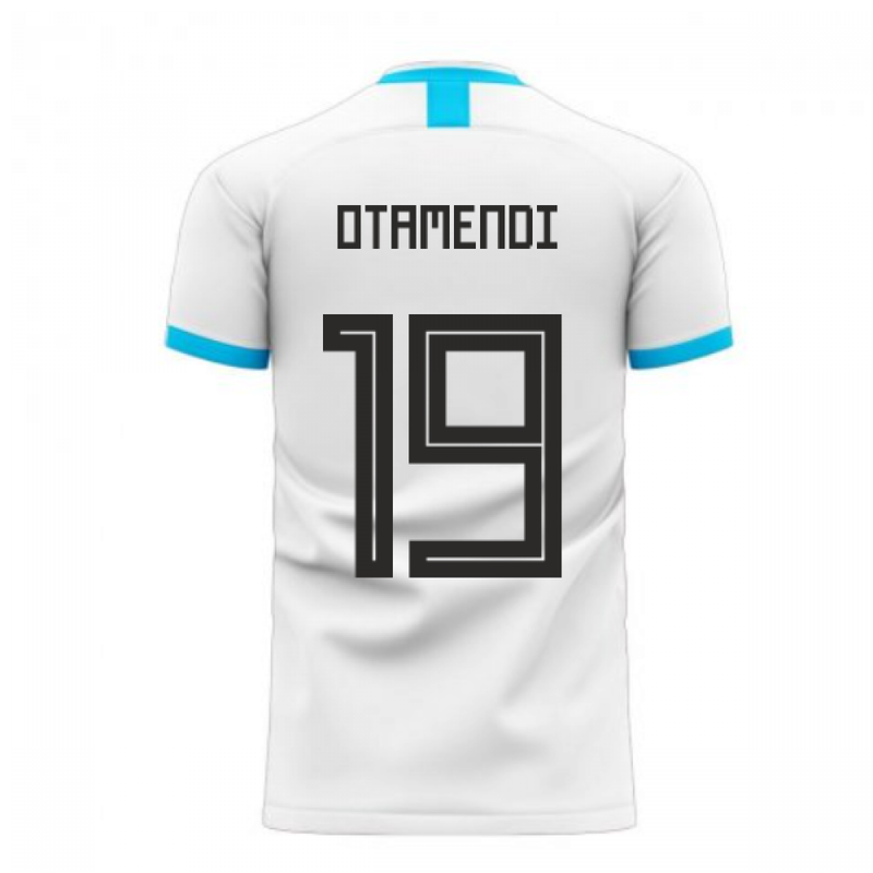Argentina 2020-2021 Home Concept Football Kit (Libero) (OTAMENDI 19)