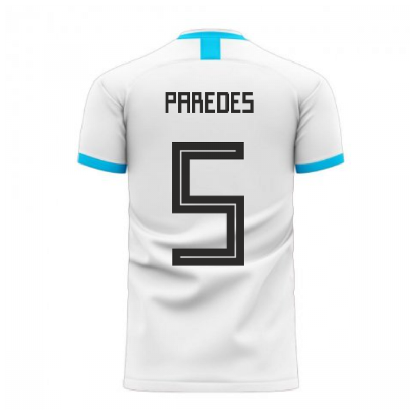Argentina 2020-2021 Home Concept Football Kit (Libero) (PAREDES 5)