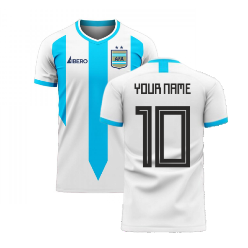 Argentina 2020-2021 Home Concept Football Kit (Libero) (Your Name)