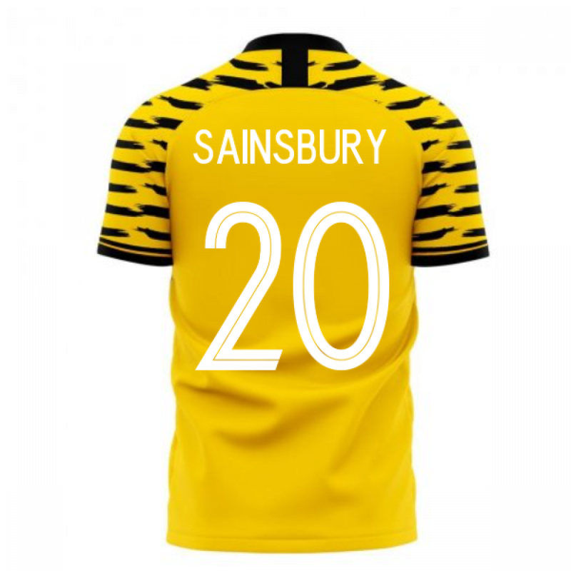 Australia 2020-2021 Home Concept Football Kit (Libero) (SAINSBURY 20)