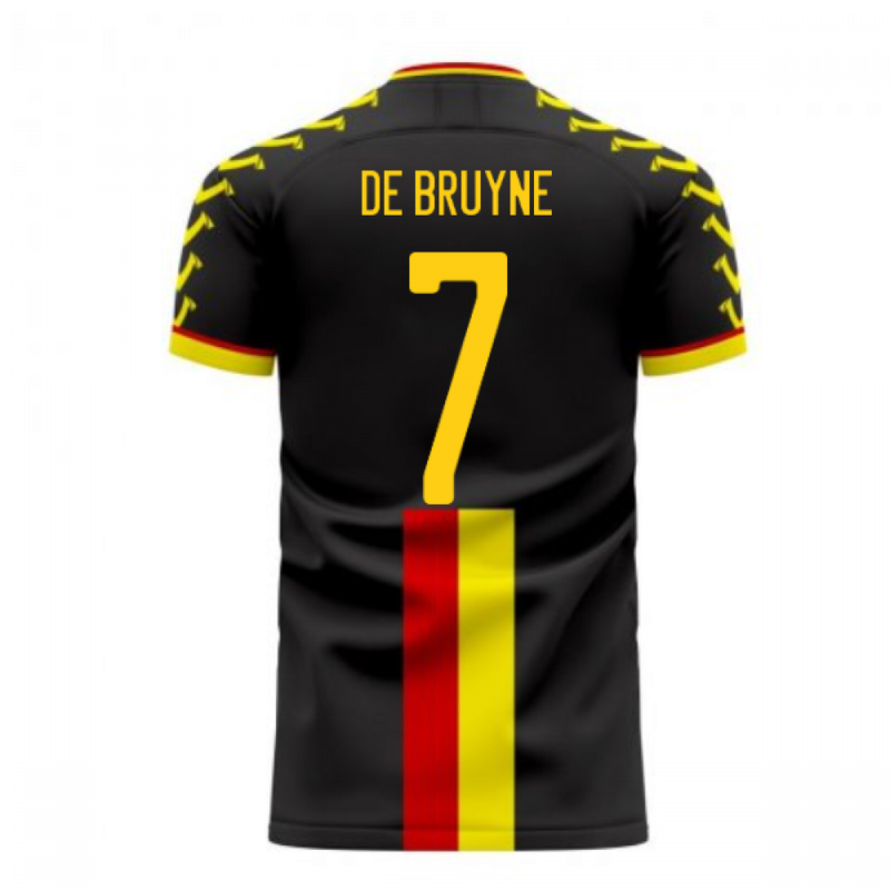 Belgium 2020-2021 Away Concept Football Kit (Viper) (DE BRUYNE 7)