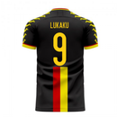 Belgium 2020-2021 Away Concept Football Kit (Viper) (LUKAKU 9)