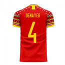 Belgium 2020-2021 Home Concept Football Kit (Libero) (DENAYER 4)