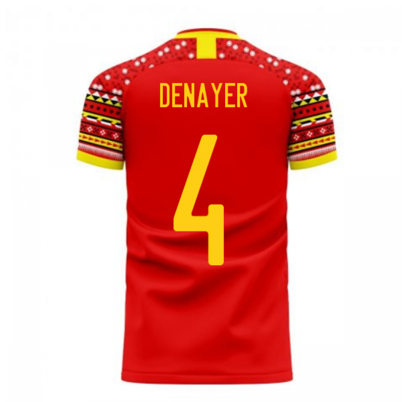 Belgium 2020-2021 Home Concept Football Kit (Libero) (DENAYER 4)