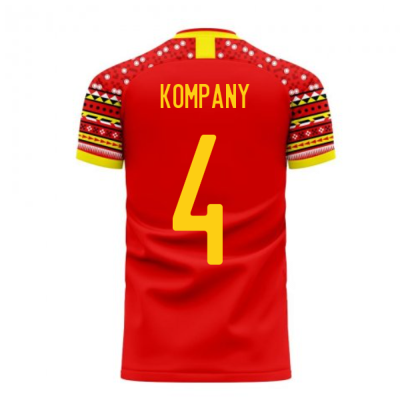 Belgium 2020-2021 Home Concept Football Kit (Libero) (KOMPANY 4)