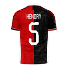 Blackburn 2020-2021 Away Concept Football Kit (Viper) (Hendry 5)