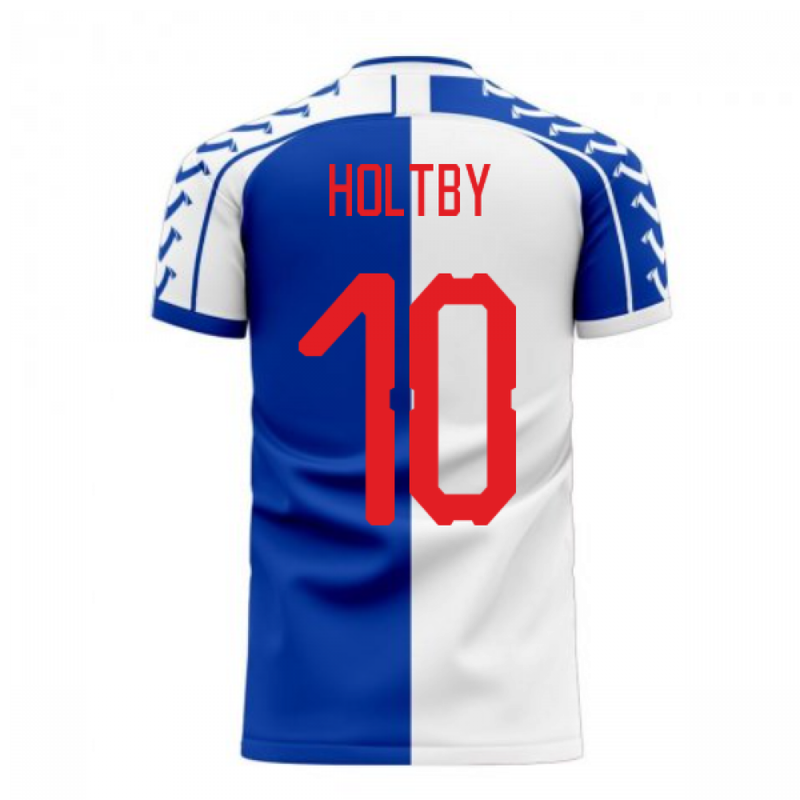 Blackburn 2020-2021 Home Concept Football Kit (Viper) (Holtby 10)