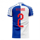 Blackburn 2020-2021 Home Concept Football Kit (Viper) (Nyambe 2)